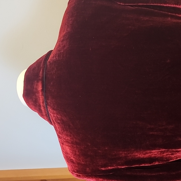 Tommy Hilfiger Red Crushed Velvet Vintage Suit - Picture 10 of 16